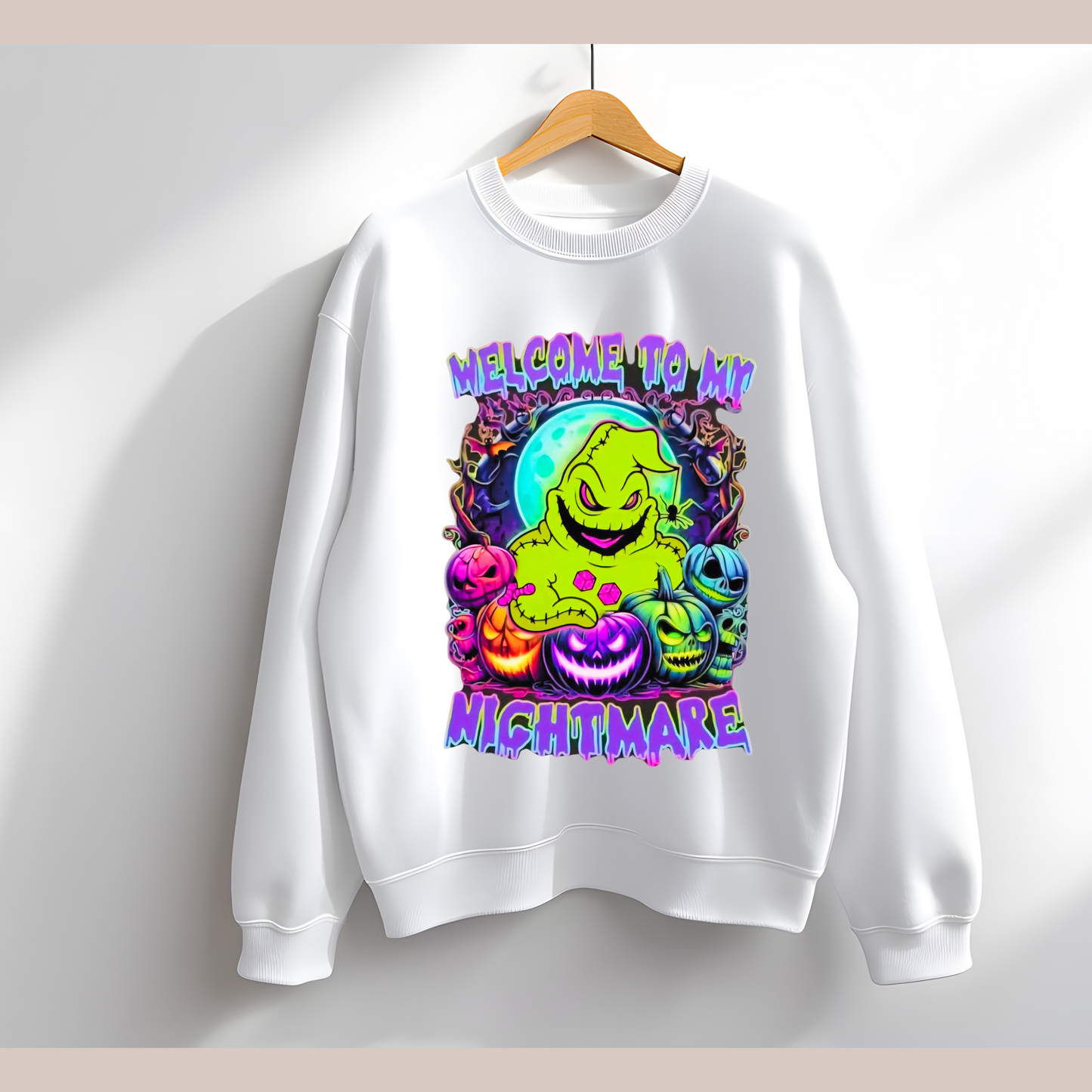๐๐ Welcome to My Nightmare Sweatshirt ๐๐ Kendra's Self-Made Originations