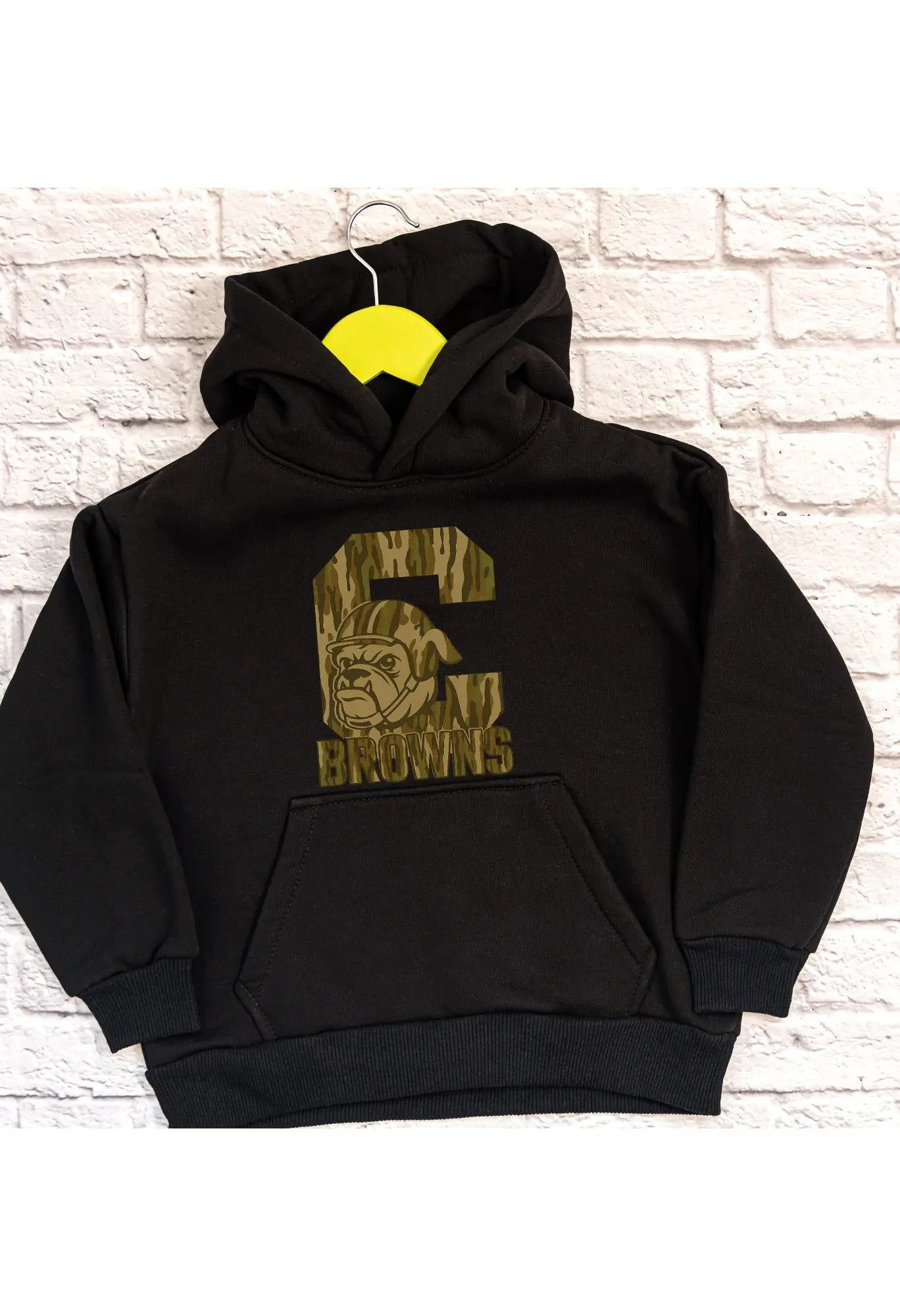 camo browns hoodie Kendra's Self-Made Originations