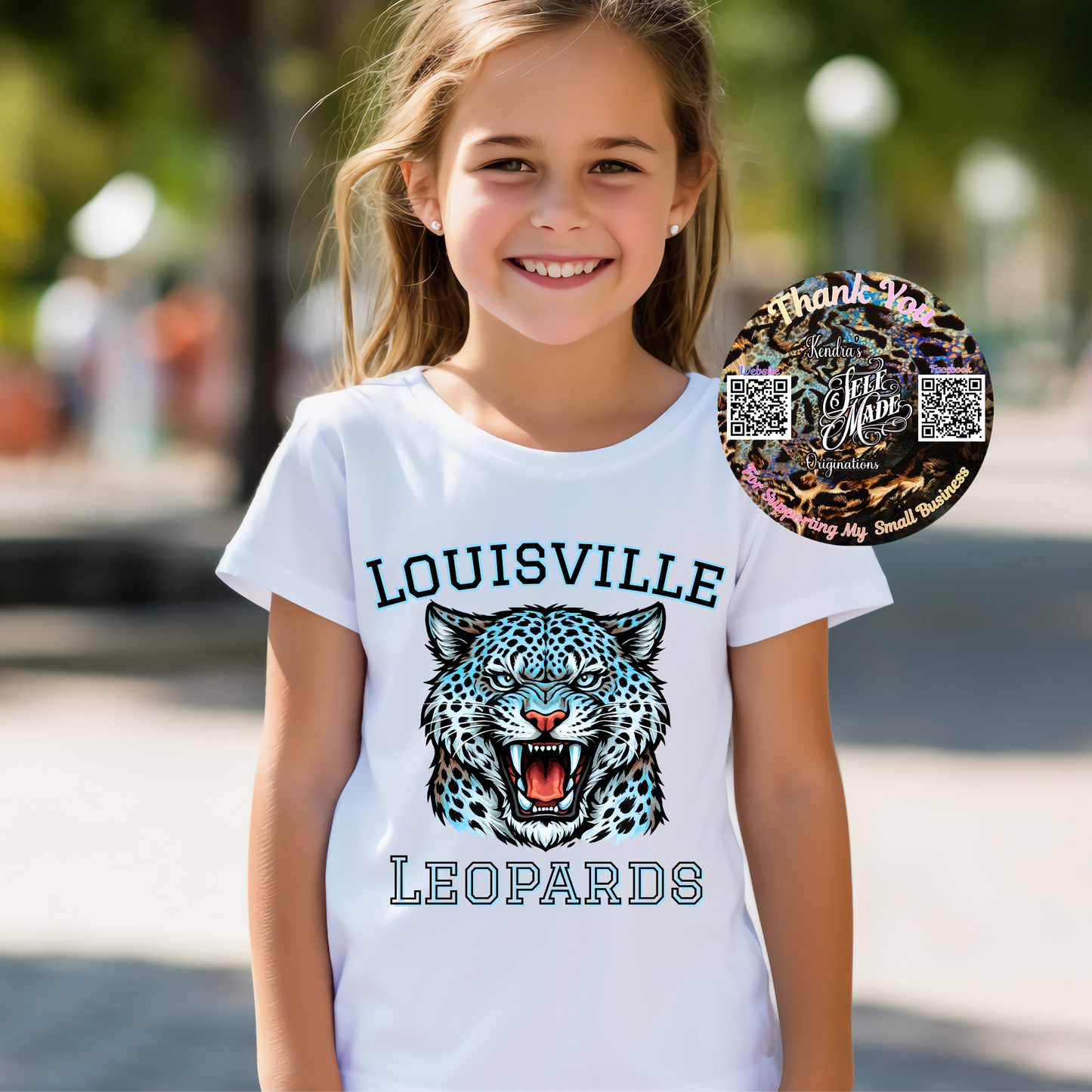 🐆 Louisville Leopards Spirit Wear Shirt Kendra's Self-Made Originations
