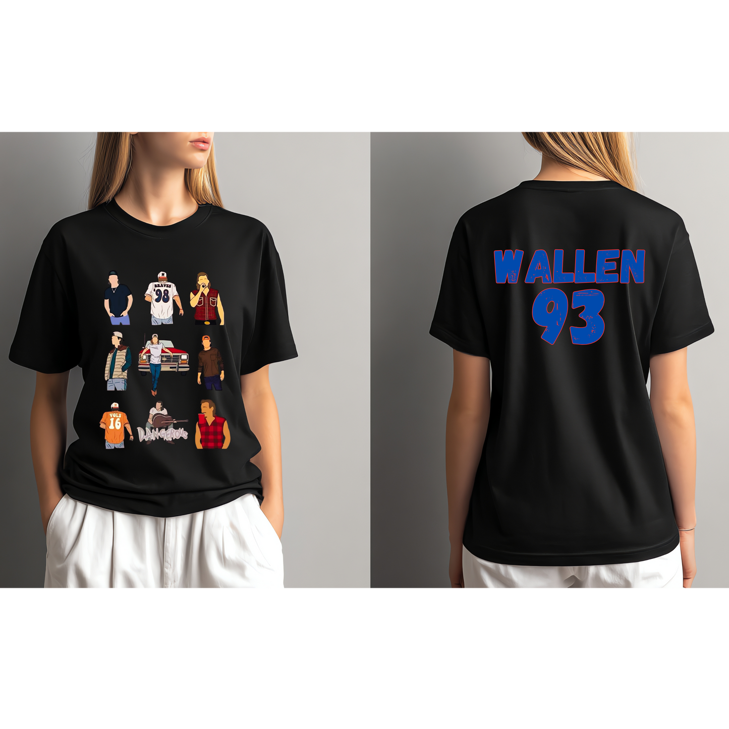 🤠 Wallen Graphic Tee Kendra's Self-Made Originations