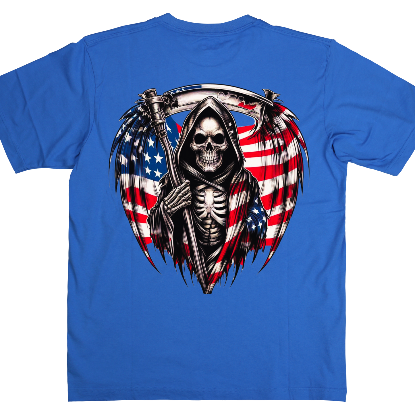 U.S American Grim Reaper T-Shirt 💀 Kendra's Self-Made Originations