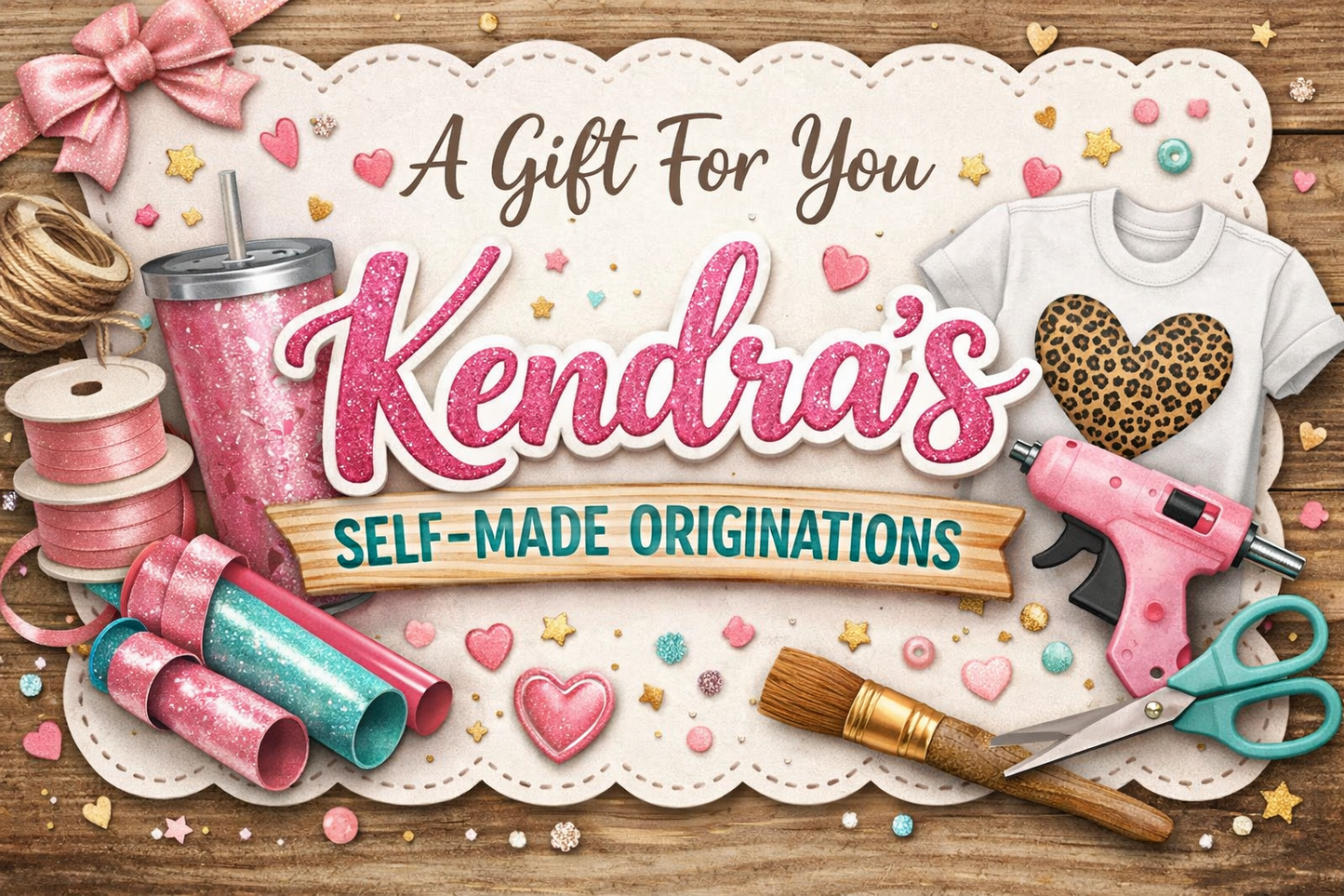 Kendra's Self-Made Originations Gift Card
