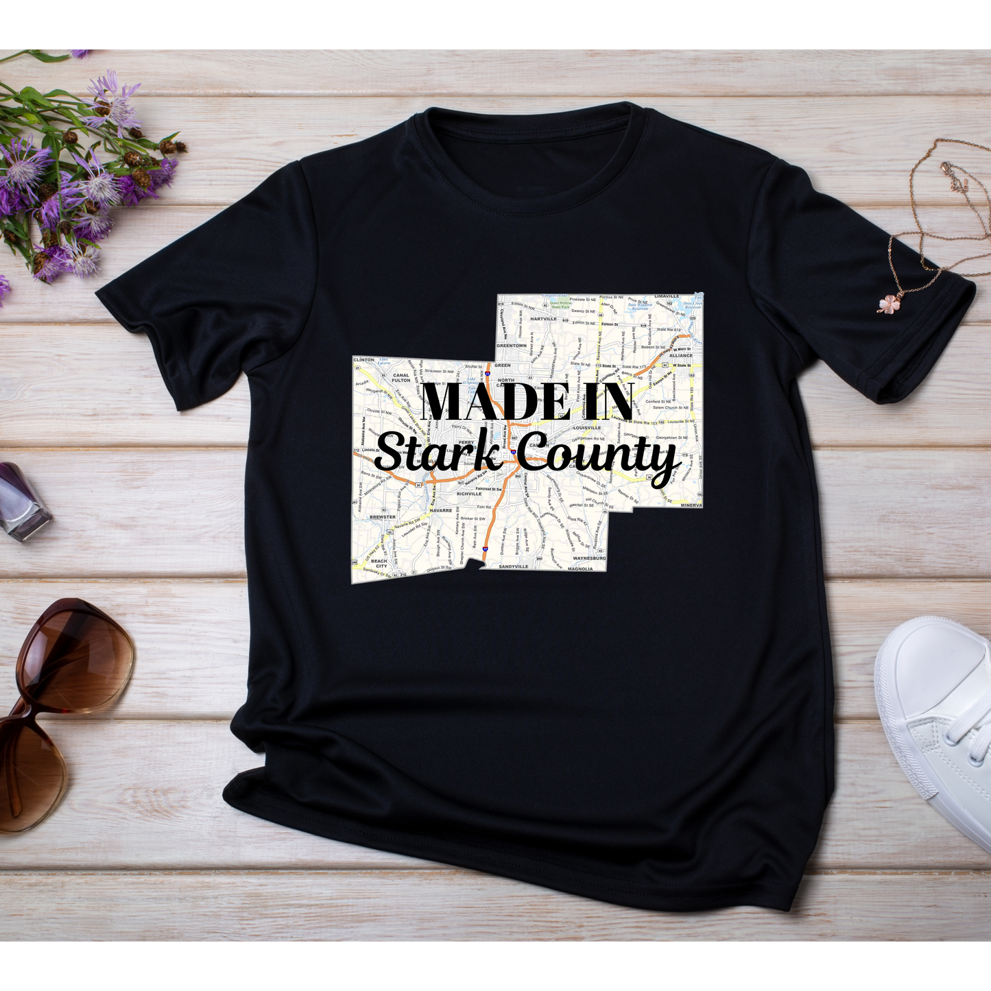 🖤✨ Made in Stark County T-Shirt ✨🖤 Kendra's Self-Made Originations