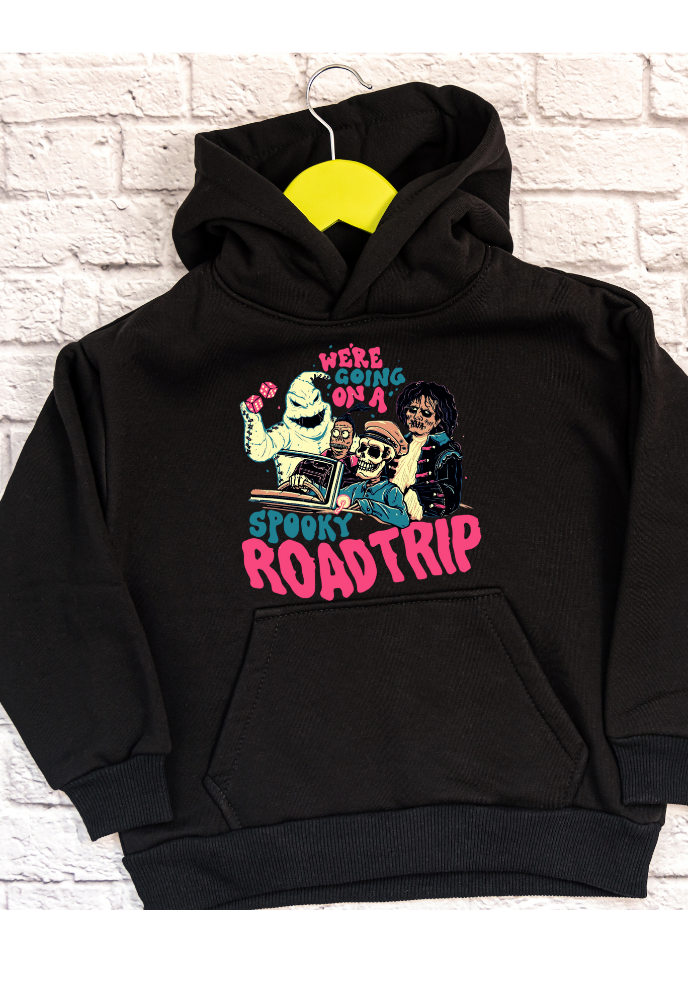 🚗💀 Spooky Roadtrip Halloween Sweatshirt Kendra's Self-Made Originations