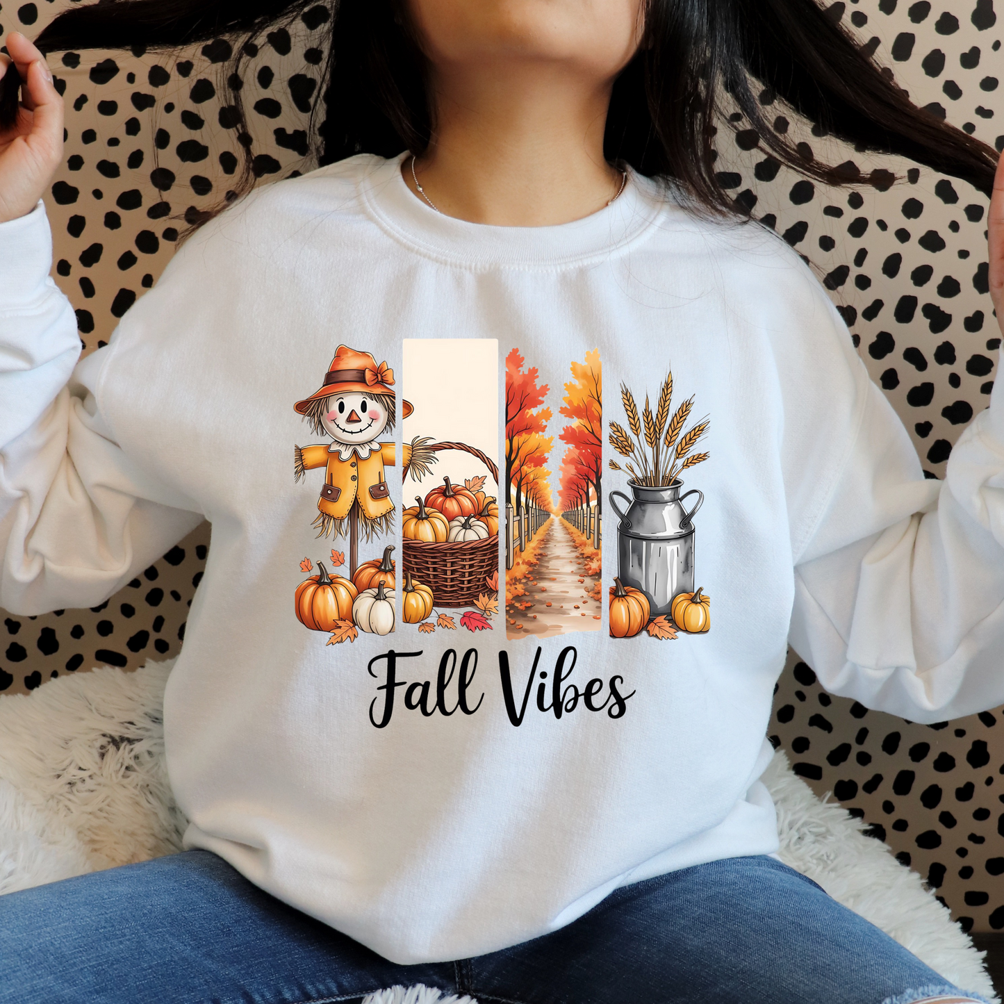 🍂✨ Fall Vibes Sweatshirt ✨🍂 Kendra's Self-Made Originations