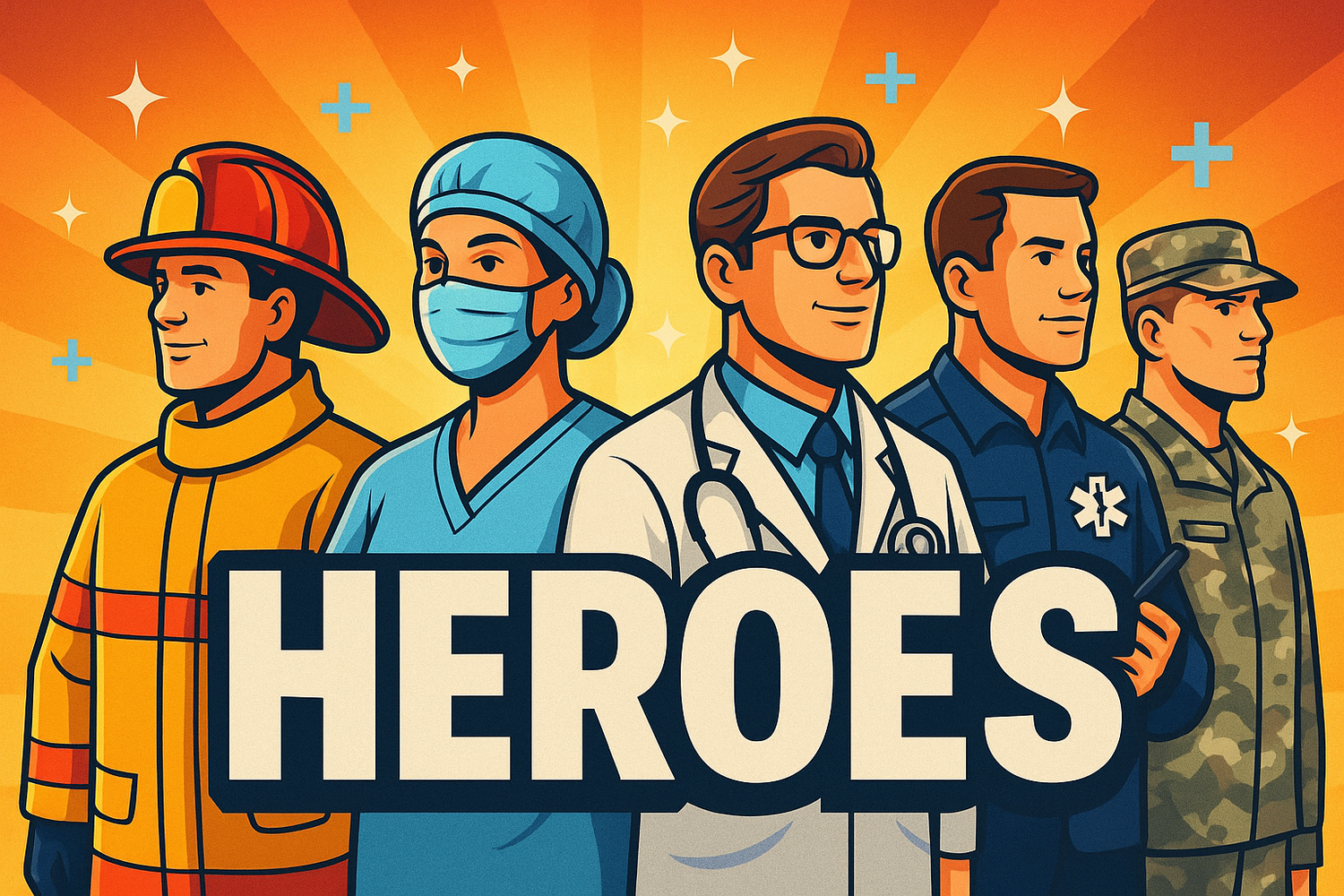 U.S Heroes Collection – Honoring Everyday Heroes 🇺🇸🦸‍♀️