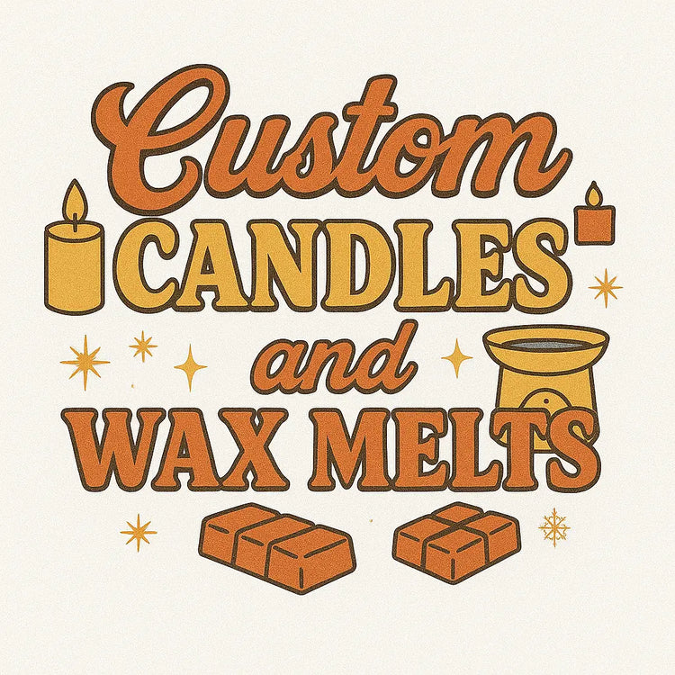 🕯️ Custom Candles & Wax Melts Collection - Kendra's Self-Made Originations