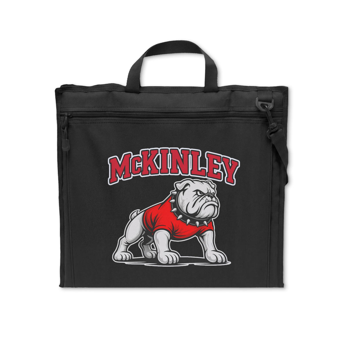 McKinley Bulldog Stadium Seat — Portable Padded Bleacher Chair Printify