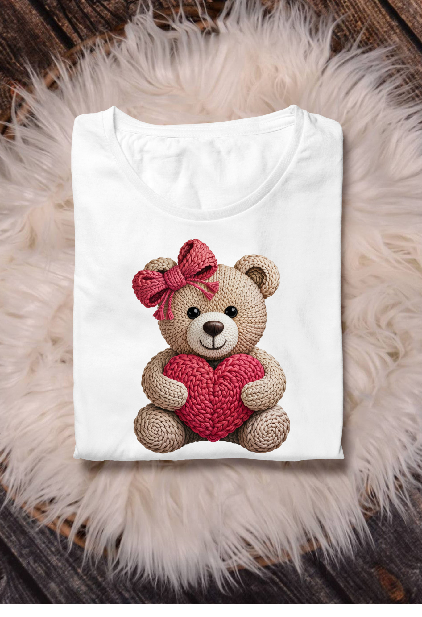 🧸💖 Teddy Bear Valentine Shirt 💖🧸 Kendra's Self-Made Originations