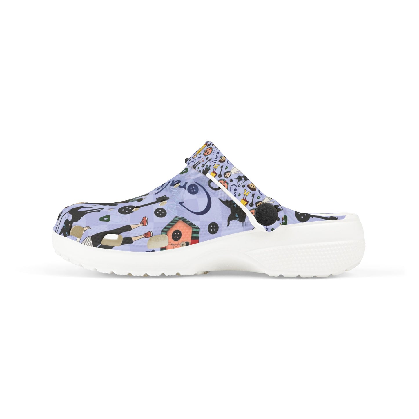 Kids' Garden Adventure Clogs — Cute Raincoat & Ladybug EVA Foam Shoes Printify