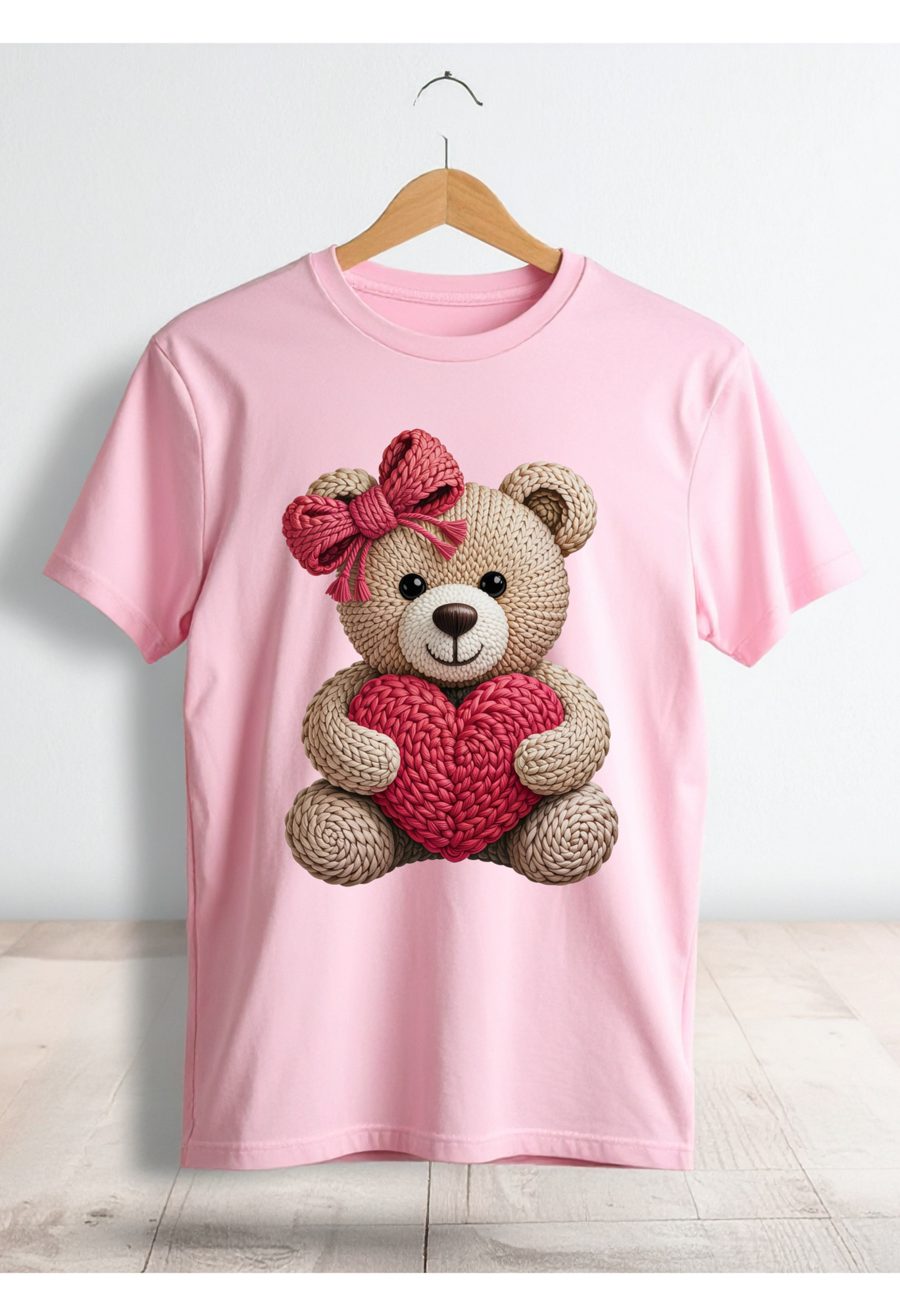 🧸💖 Teddy Bear Valentine Shirt 💖🧸 Kendra's Self-Made Originations