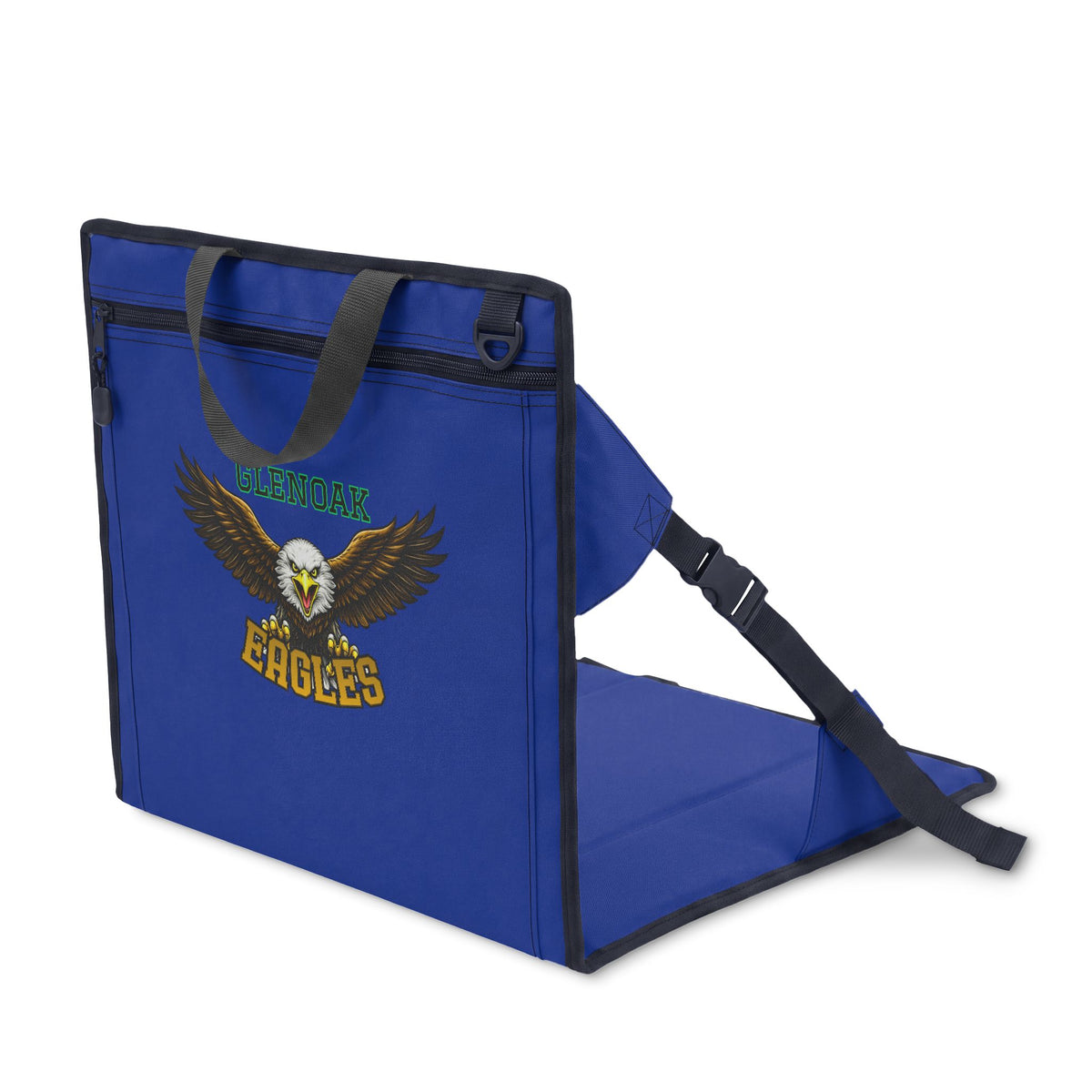 Stadium Seat — GlenoakEagles Padded Bleacher Chair with Back Support Printify