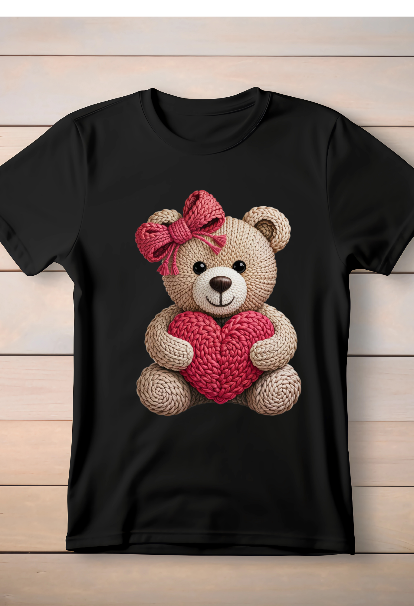 🧸💖 Teddy Bear Valentine Shirt 💖🧸 Kendra's Self-Made Originations