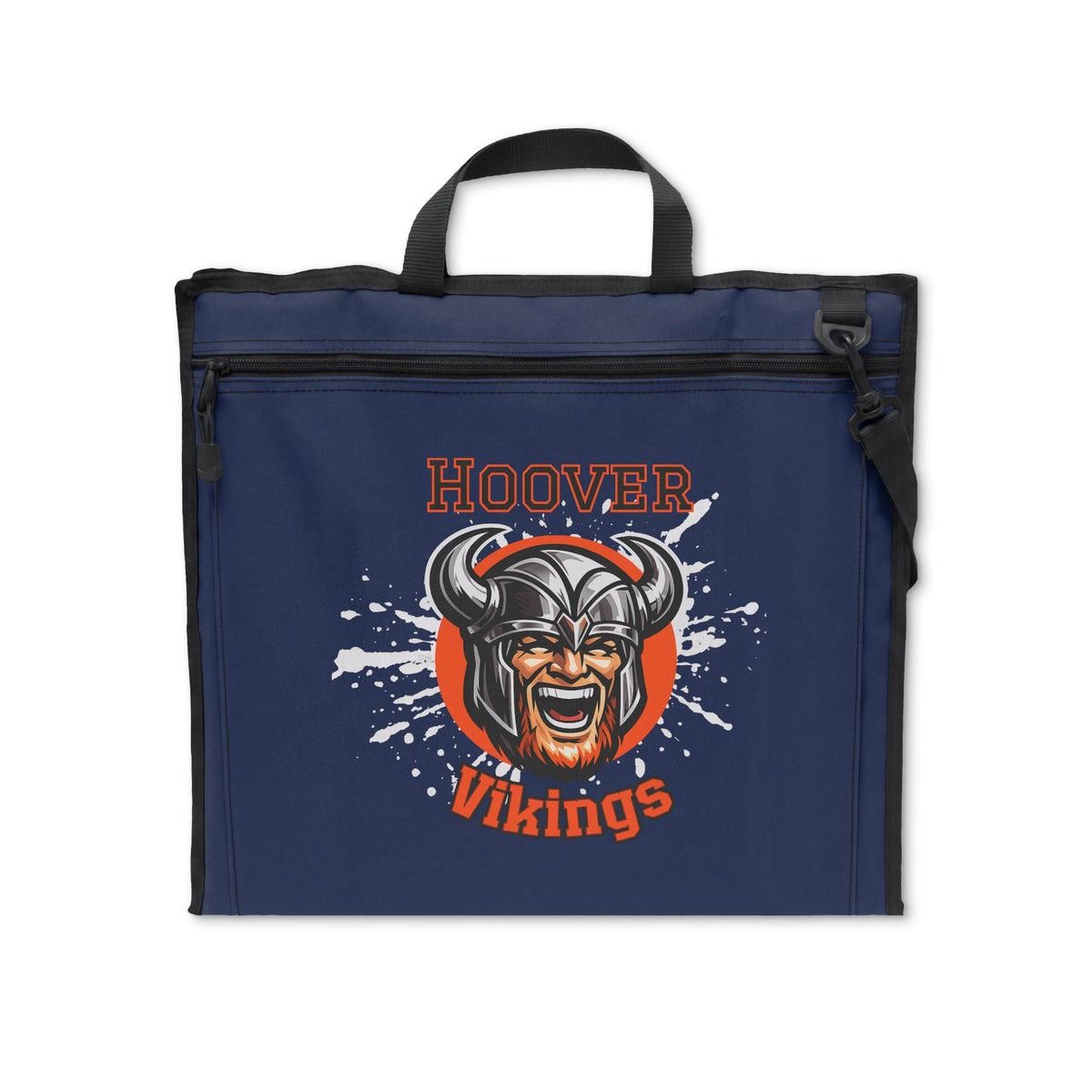 Hoover Vikings Stadium Seat Cushion — Portable Foldable Game Seat with Back Support Printify