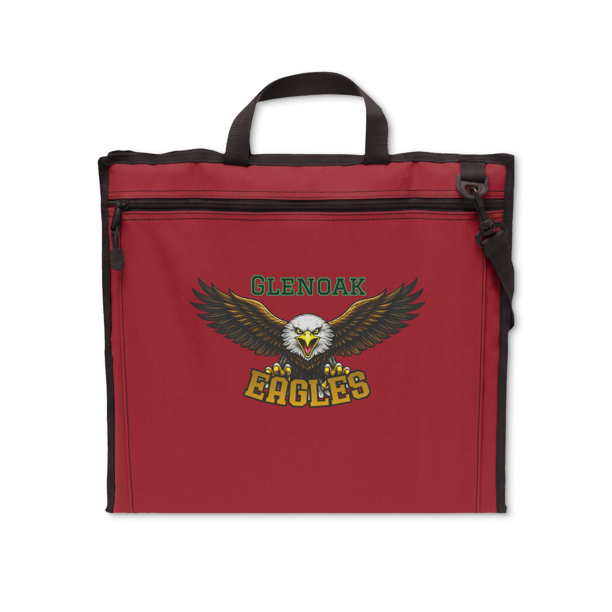 Stadium Seat — GlenoakEagles Padded Bleacher Chair with Back Support Printify