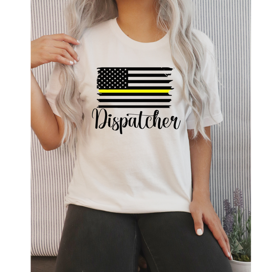 🚨 Dispatcher Thin Gold Line Sweatshirt Kendra's Self-Made Originations