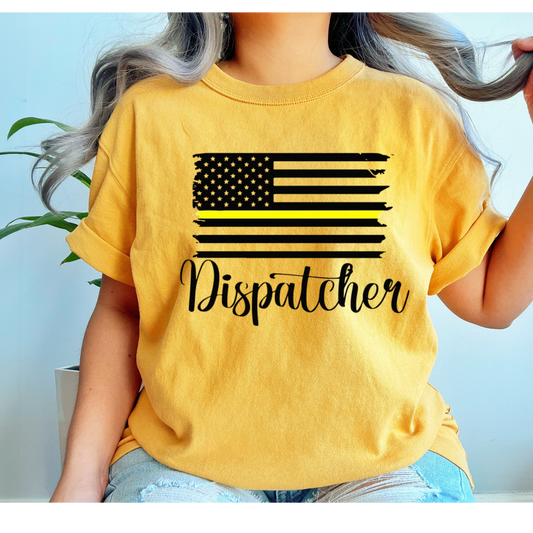 🚨 Dispatcher Thin Gold Line Sweatshirt Kendra's Self-Made Originations