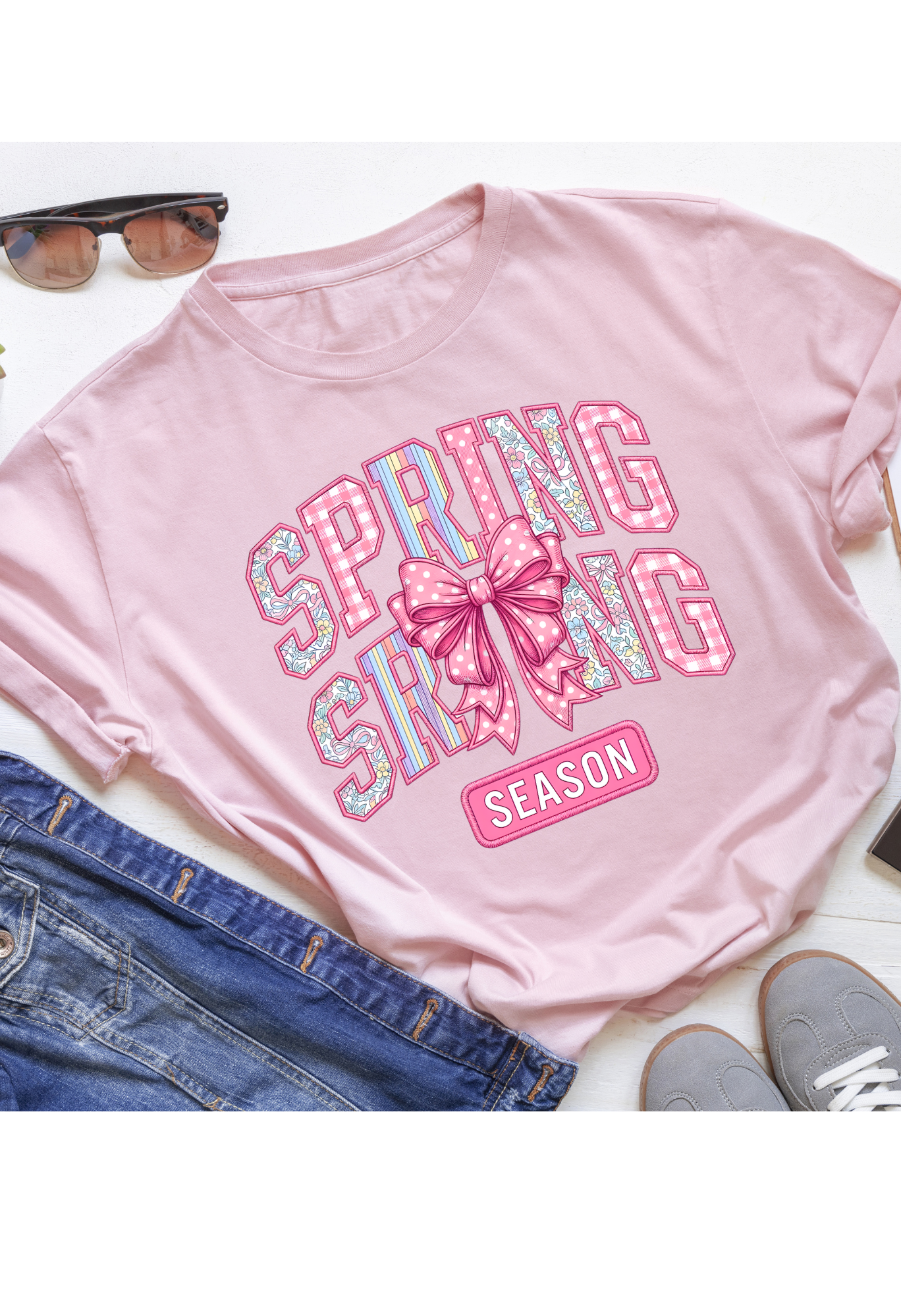 Spring Spring Season graphic tee Kendra's Self-Made Originations