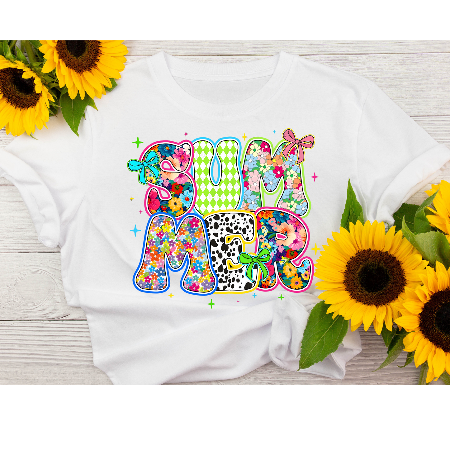 “Summer” graphic shirt Kendra's Self-Made Originations