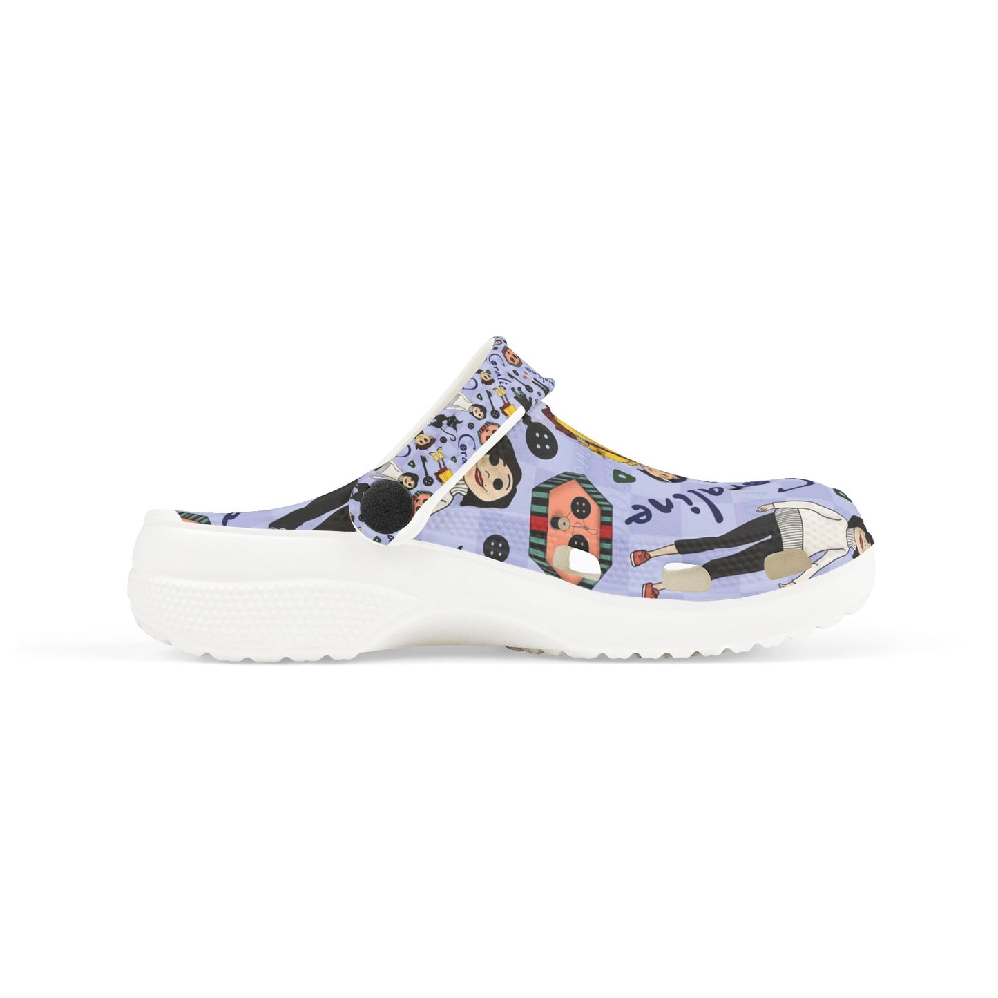 Kids' Garden Adventure Clogs — Cute Raincoat & Ladybug EVA Foam Shoes Printify