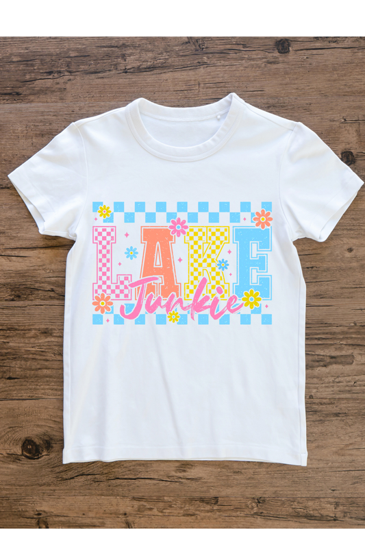 Lake Junkie Shirt | Summer Lake Shirt | Retro Lake Life Tee | Cute Vacation Shirt | Boho Summer Graphic Tee Kendra's Self-Made Originations
