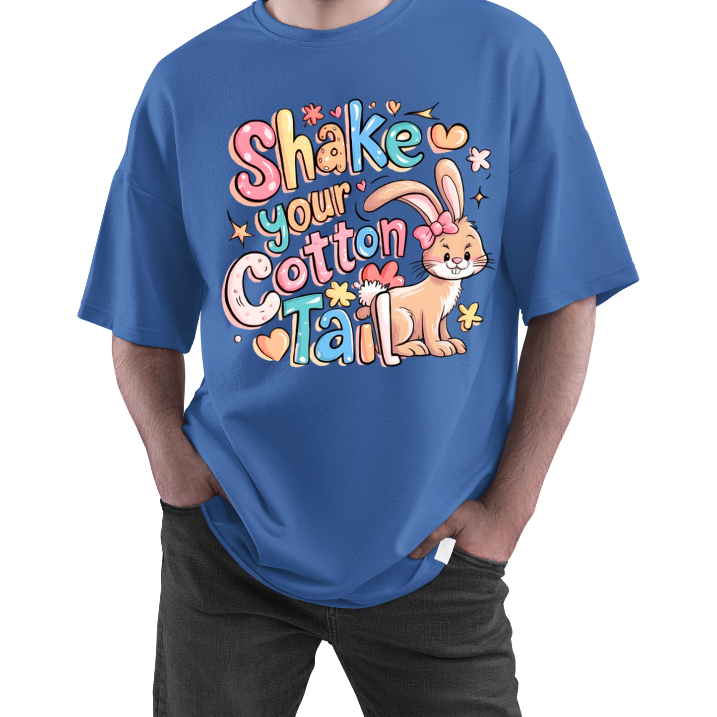 Shake Your Cotton Tail Shirt | Easter Bunny Shirt Kendra's Self-Made Originations