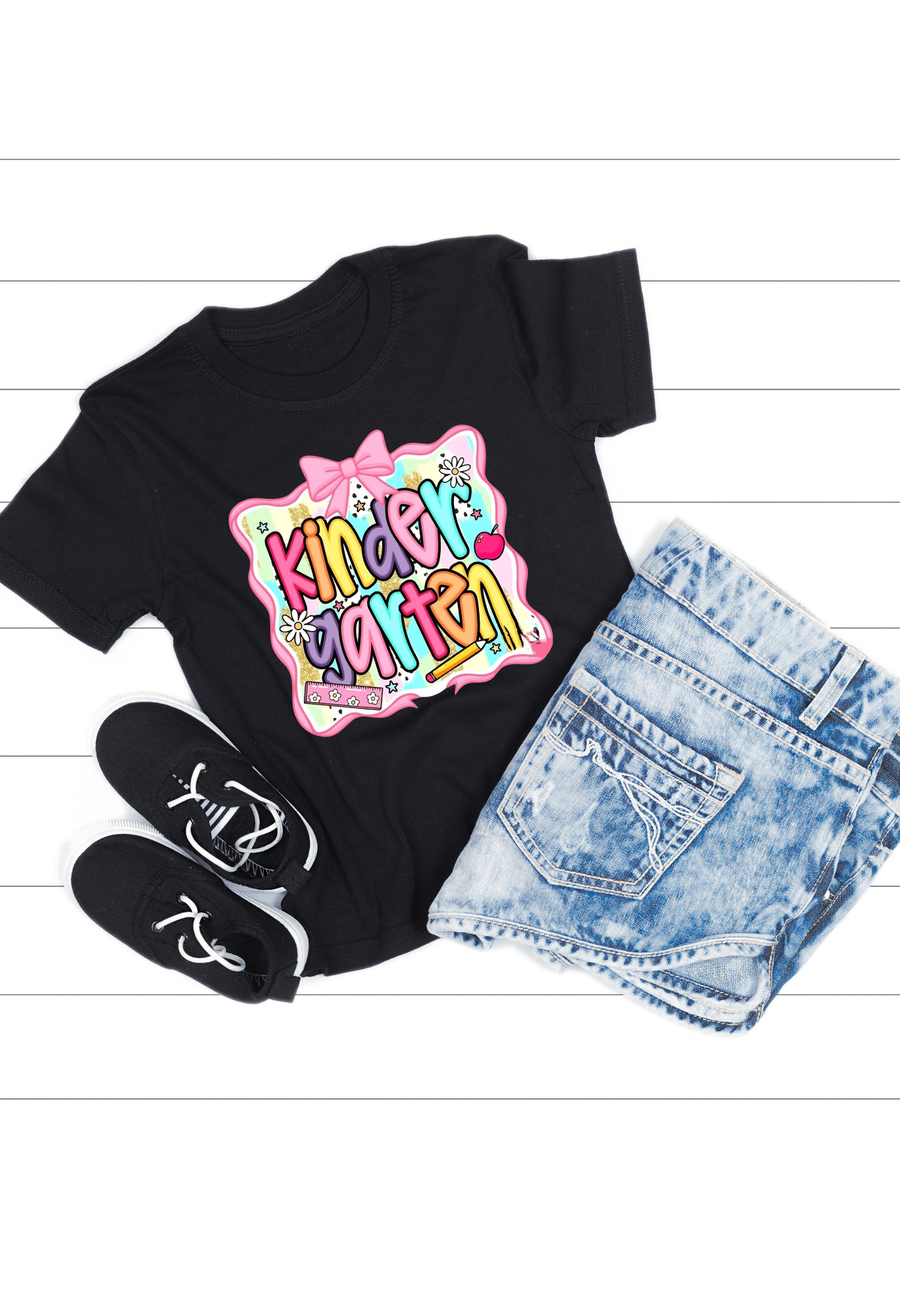 Cute Custom Kindergarten Shirt Kendra's Self-Made Originations