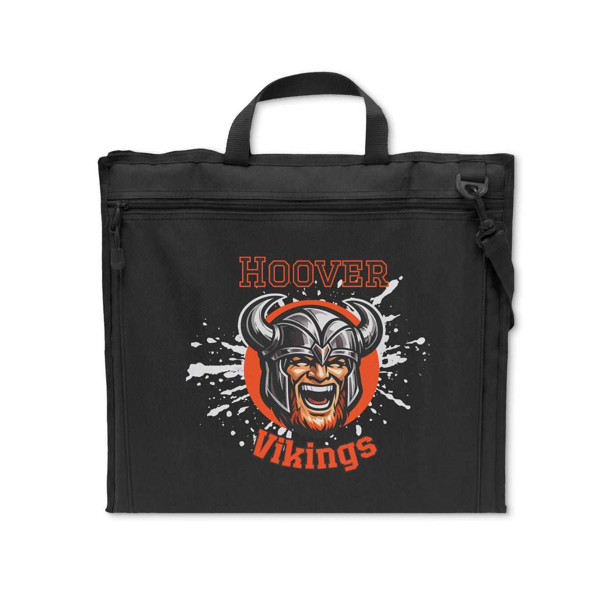 Hoover Vikings Stadium Seat Cushion — Portable Foldable Game Seat with Back Support Printify