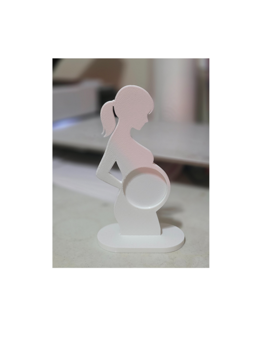 🤍 3D Printed Pregnancy Ultrasound Photo Holder – Baby Announcement Keepsake 🤍 Kendra's Self-Made Originations