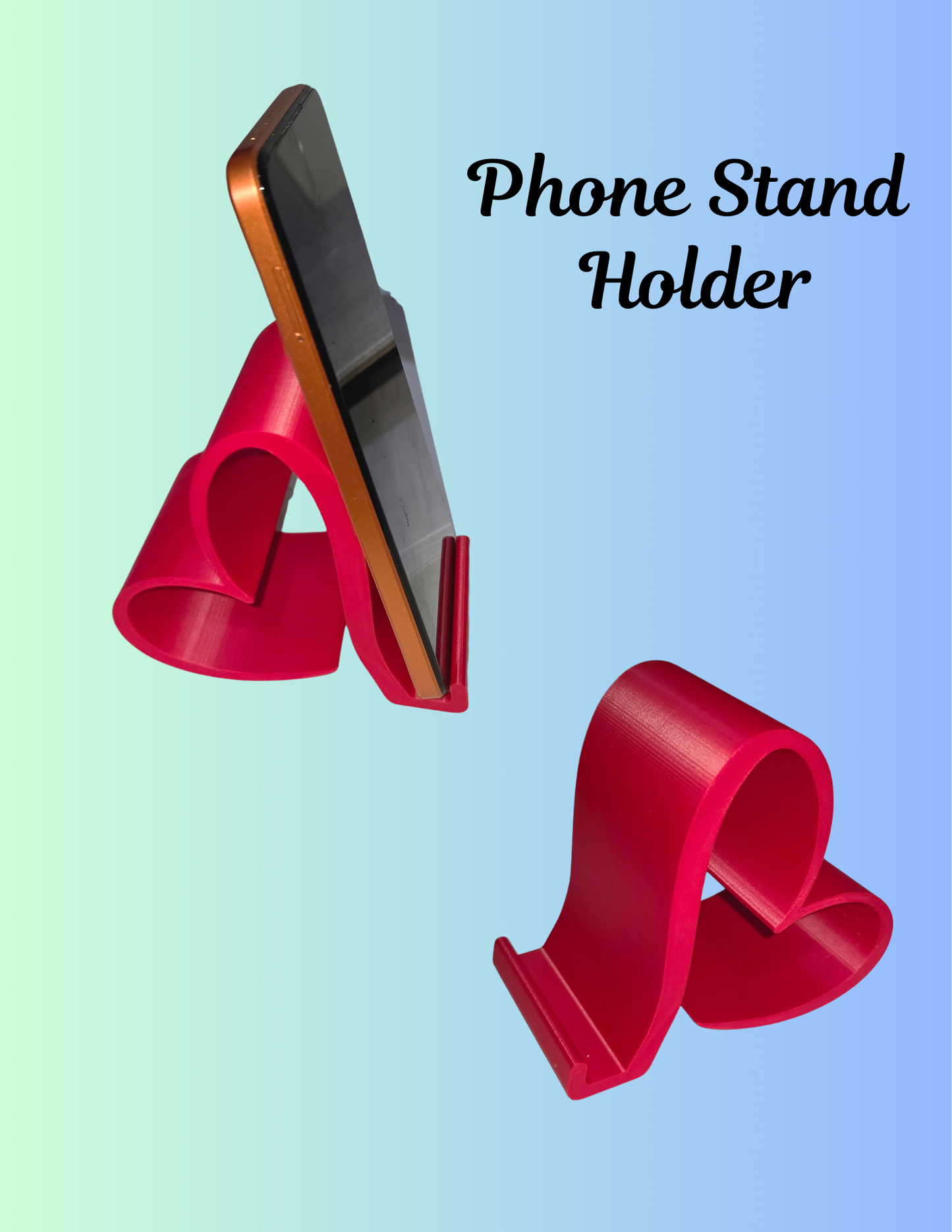 3D printed phone stand holder! Kendra's Self-Made Originations