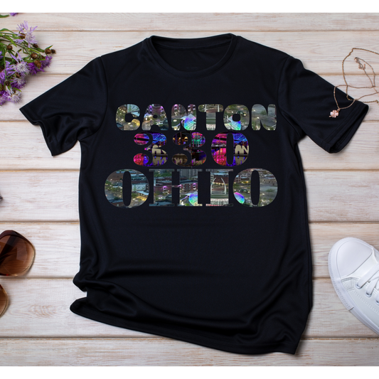 🤍🖤 Canton 330 Ohio T-Shirt 🖤🤍 Kendra's Self-Made Originations
