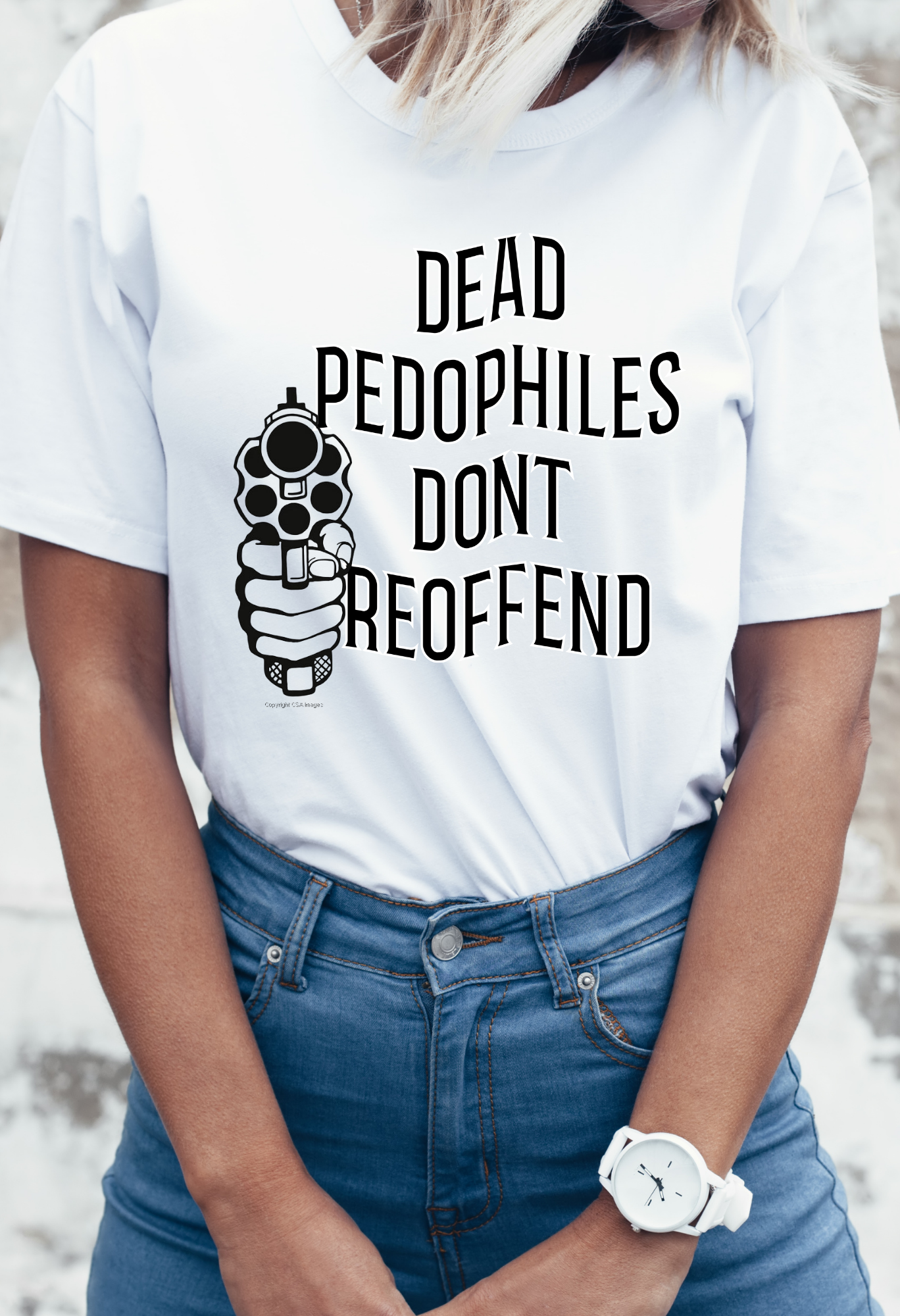 Dead Pedo's Don't Reoffend tshirt Kendra's Self-Made Originations