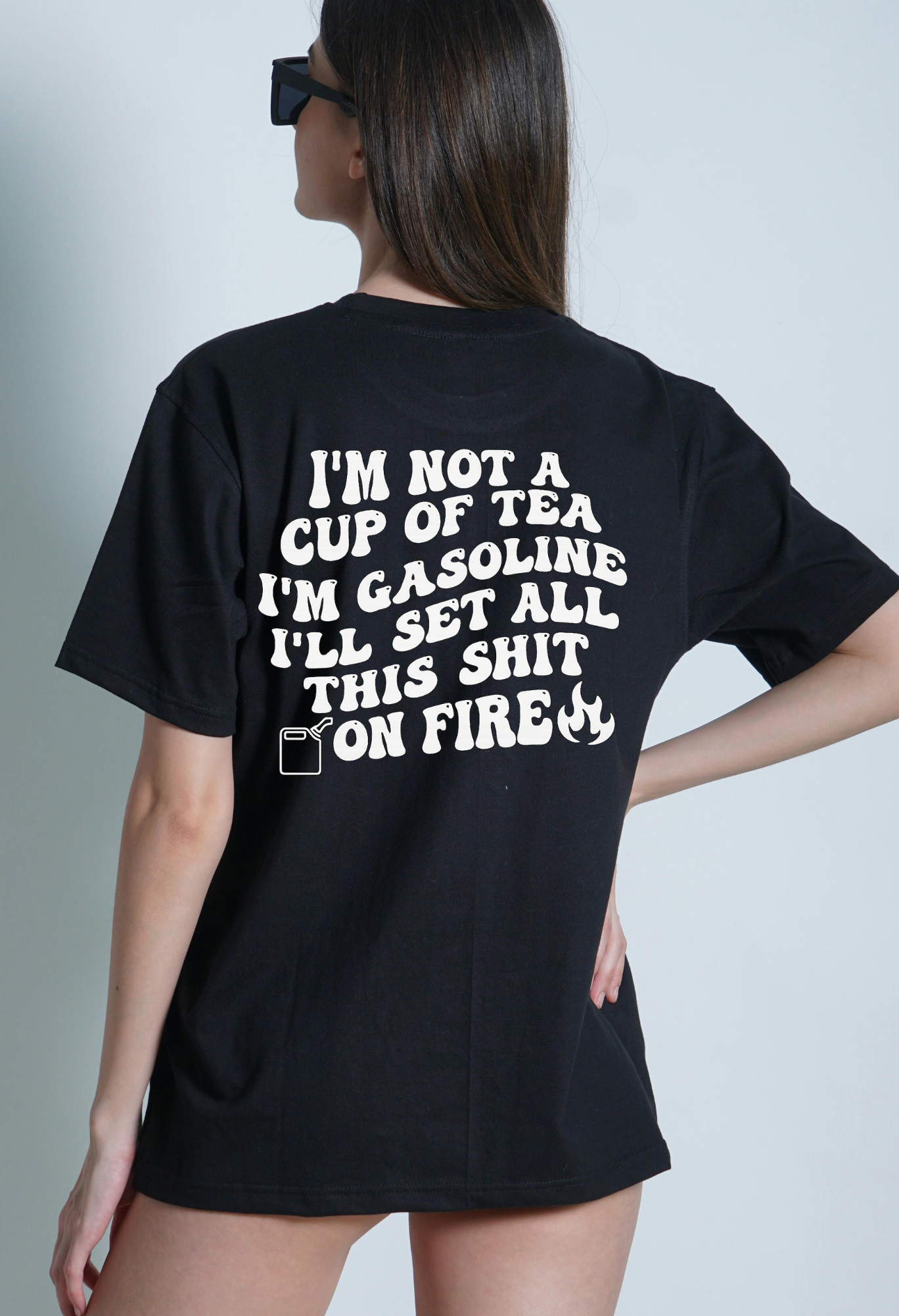 I’m Not a Cup of Tea Shirt, Funny Attitude Shirt, Sassy Graphic Tee, Bold Statement Shirt, Trendy Streetwear Tee, Edgy Funny Shirt, Gift for Her Kendra's Self-Made Originations