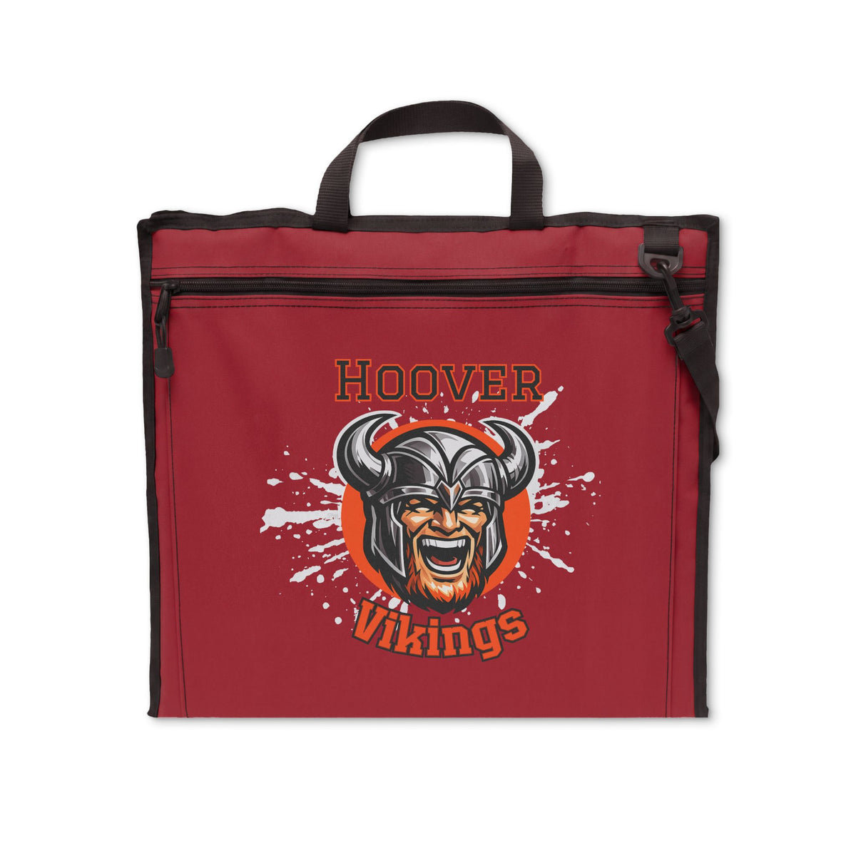 Hoover Vikings Stadium Seat Cushion — Portable Foldable Game Seat with Back Support Printify
