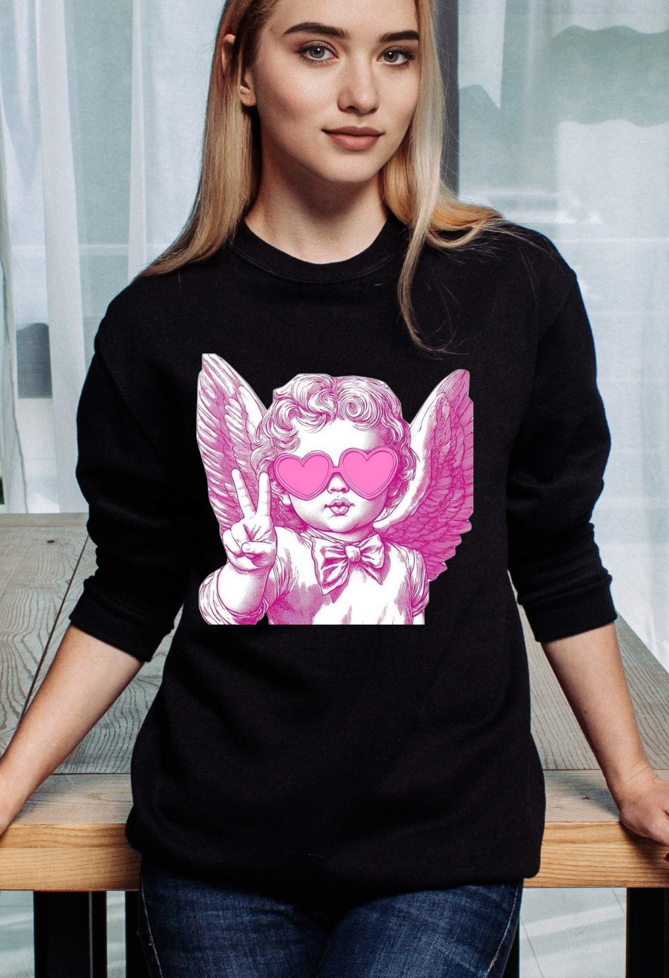 "Cool Cupid" Sweatshirt Kendra's Self-Made Originations