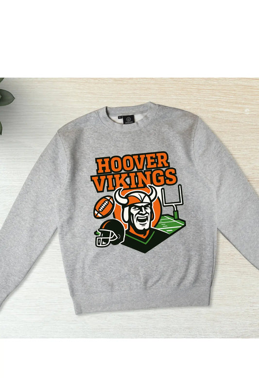 hoover football field sweatshirt Kendra's Self-Made Originations