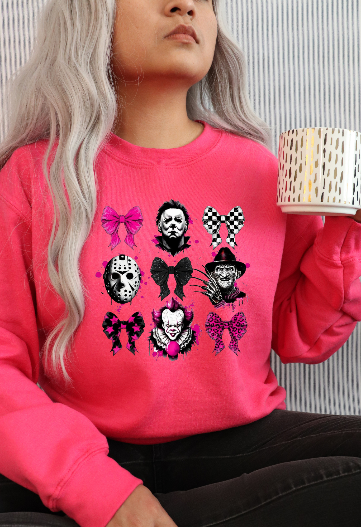💕🖤 “Horror Cuties” Bow & Slashers Kendra's Self-Made Originations