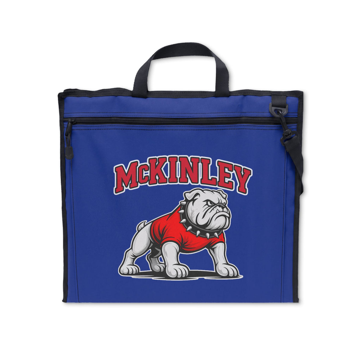 McKinley Bulldog Stadium Seat — Portable Padded Bleacher Chair Printify