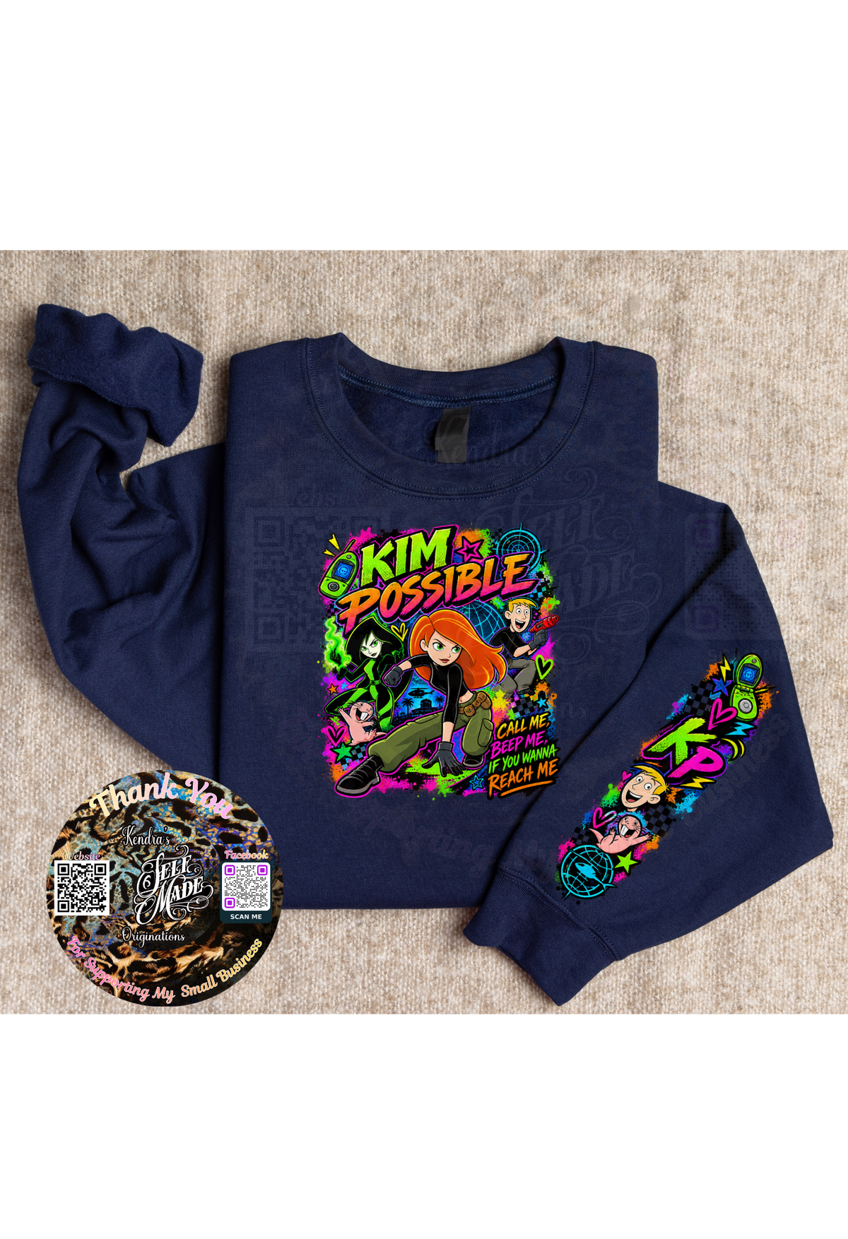 💚🖤 KIM POSSIBLE FANS, THIS ONE IS SO CUTE! 🖤💚 Kendra's Self-Made Originations