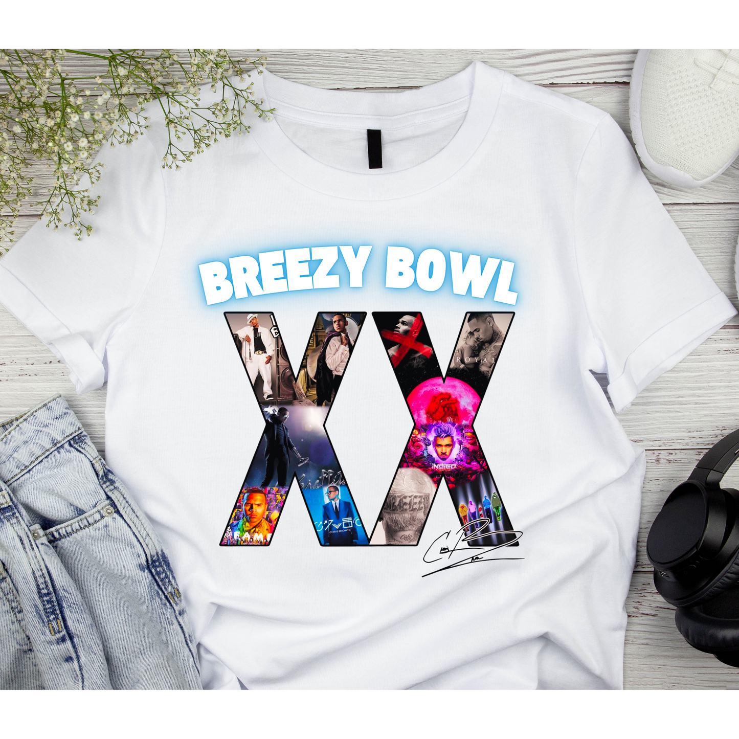 🎶 “Breezy Bowl XX” Graphic Tee Kendra's Self-Made Originations
