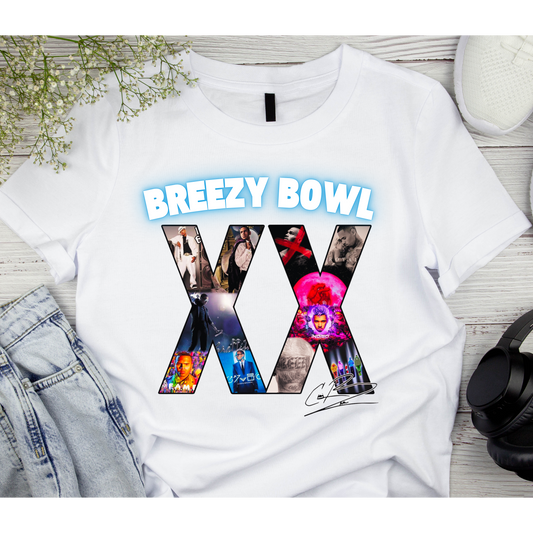 🎶 “Breezy Bowl XX” Graphic Tee Kendra's Self-Made Originations