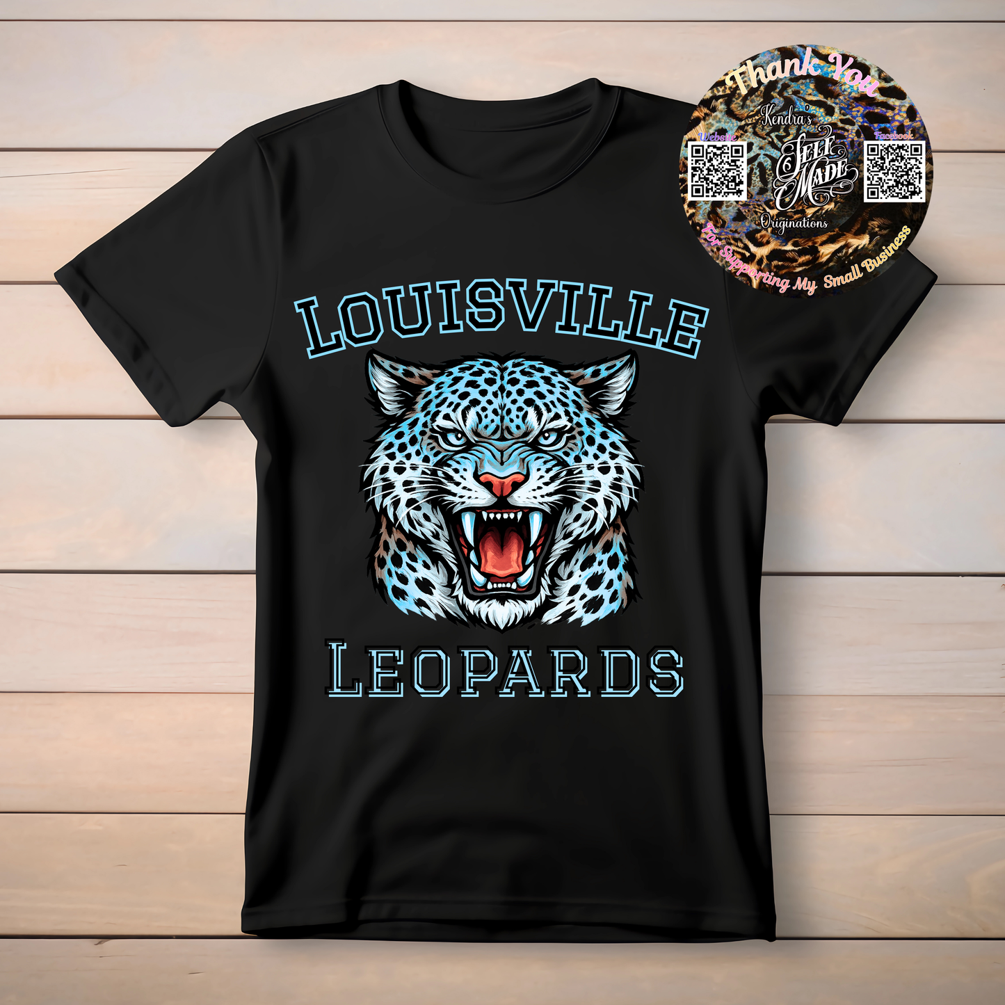 🐆 Louisville Leopards Spirit Wear Shirt Kendra's Self-Made Originations