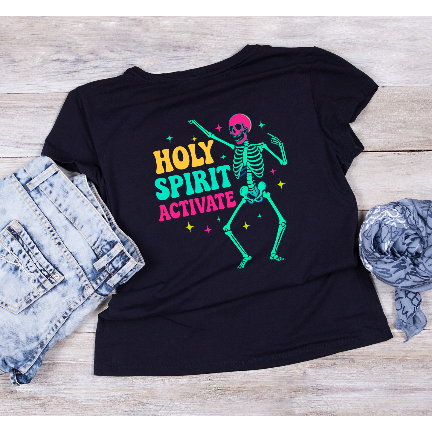💖💀 Holy Spirit Activate Sweatshirt ✨🙌 Kendra's Self-Made Originations