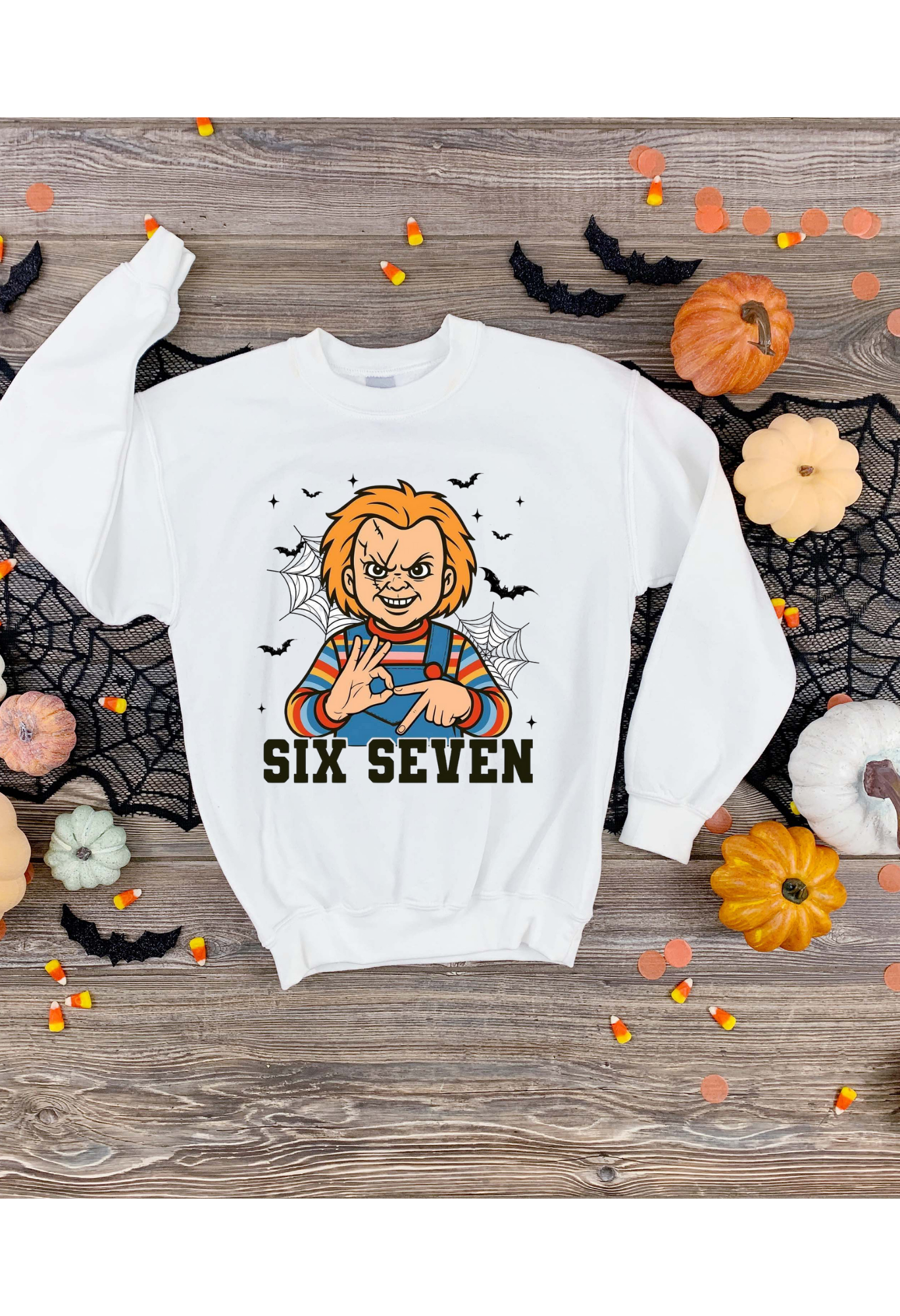 👻 Six Seven Horror Crewneck Collection Kendra's Self-Made Originations