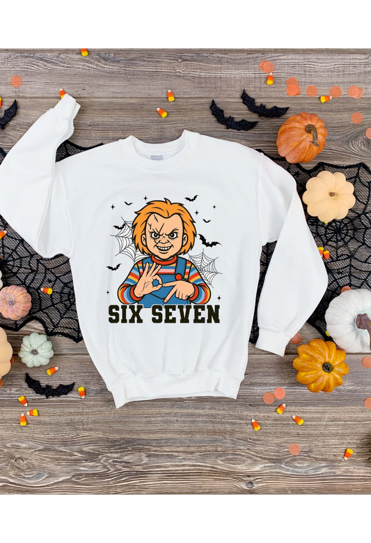 👻 Six Seven Horror Crewneck Collection Kendra's Self-Made Originations