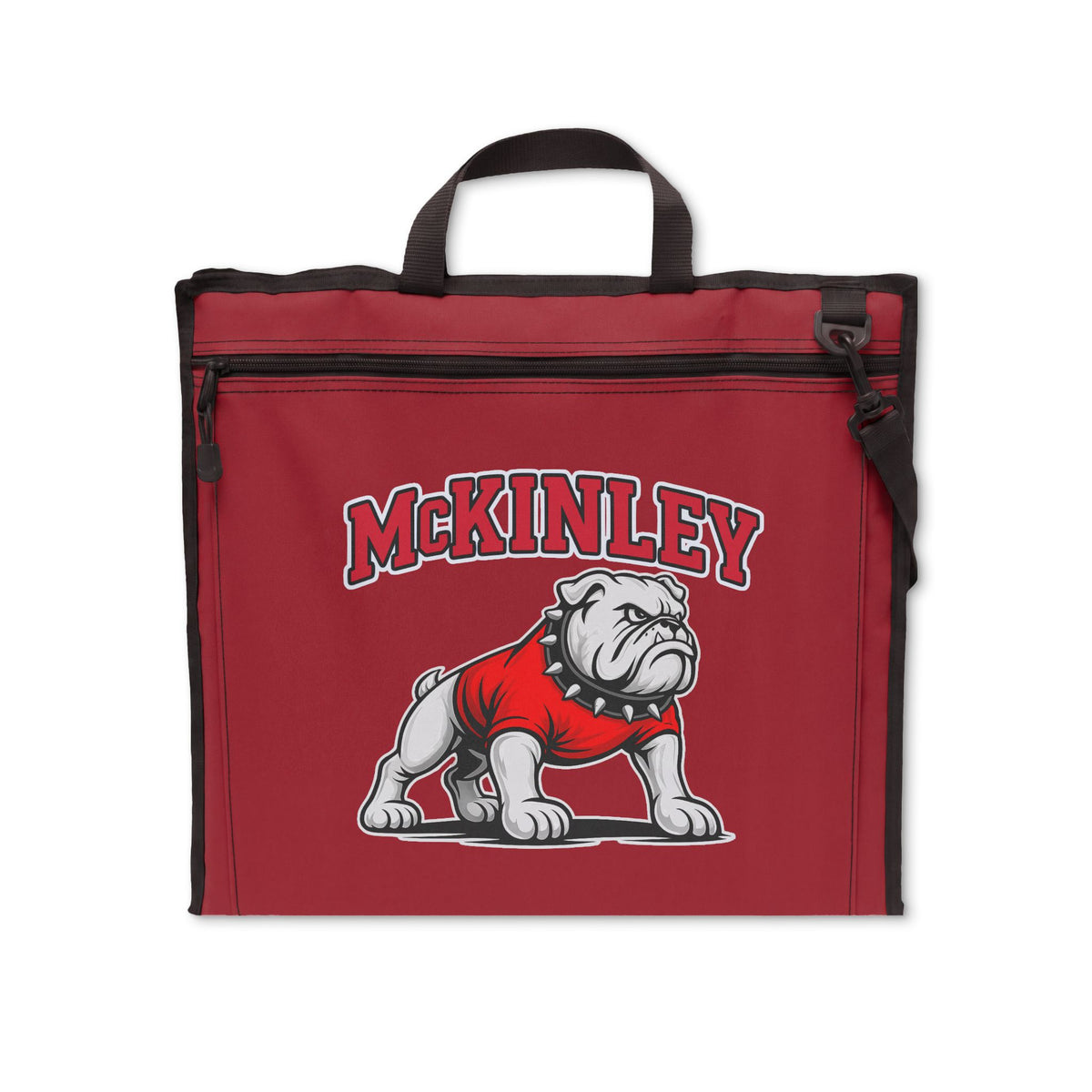 McKinley Bulldog Stadium Seat — Portable Padded Bleacher Chair Printify