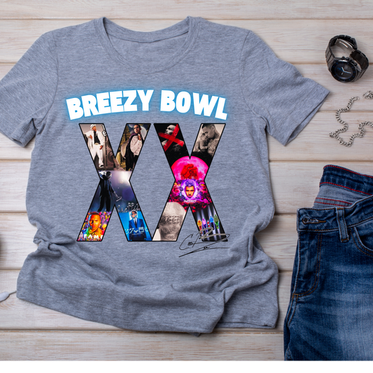 🎶 “Breezy Bowl XX” Graphic Tee Kendra's Self-Made Originations