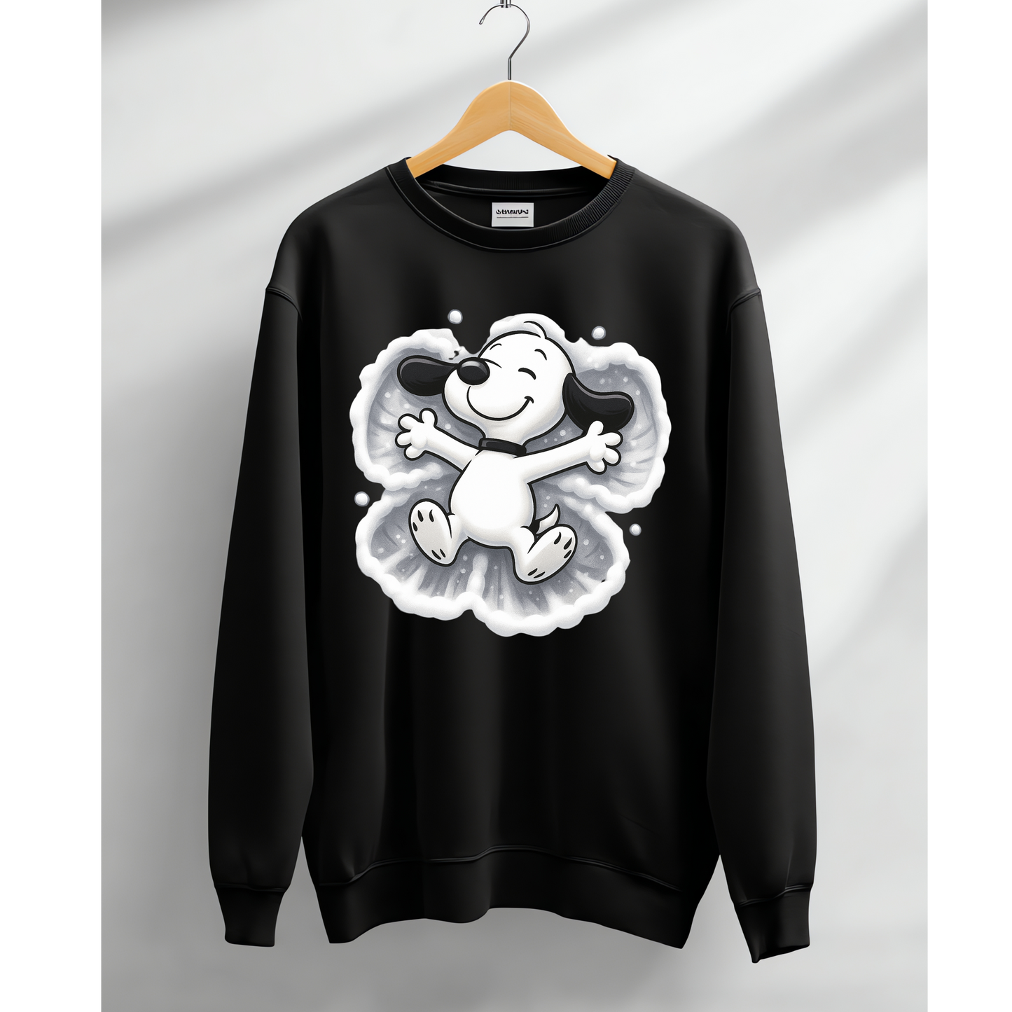 ❄️ Cozy Snow Angel Pup Sweatshirt – Winter Cute & Comfy Vibes! ❄️ Kendra's Self-Made Originations