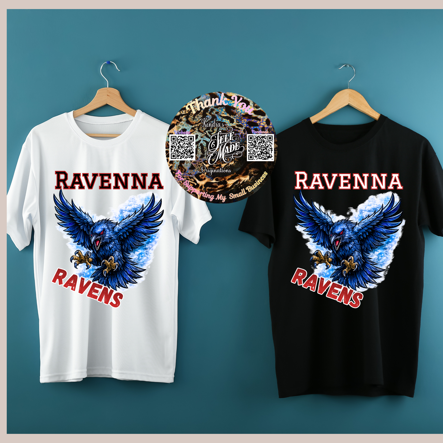 Ravenna Ravens spirit wear Kendra's Self-Made Originations