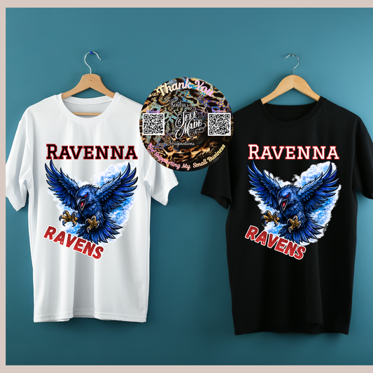 Ravenna Ravens spirit wear Kendra's Self-Made Originations